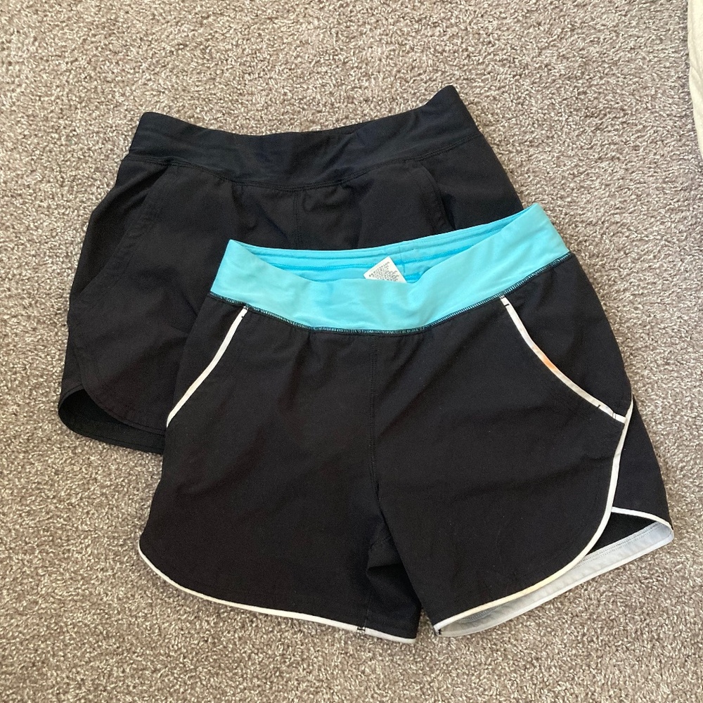 Womens Lands End 5” Inseam Board Swim Short Size 4